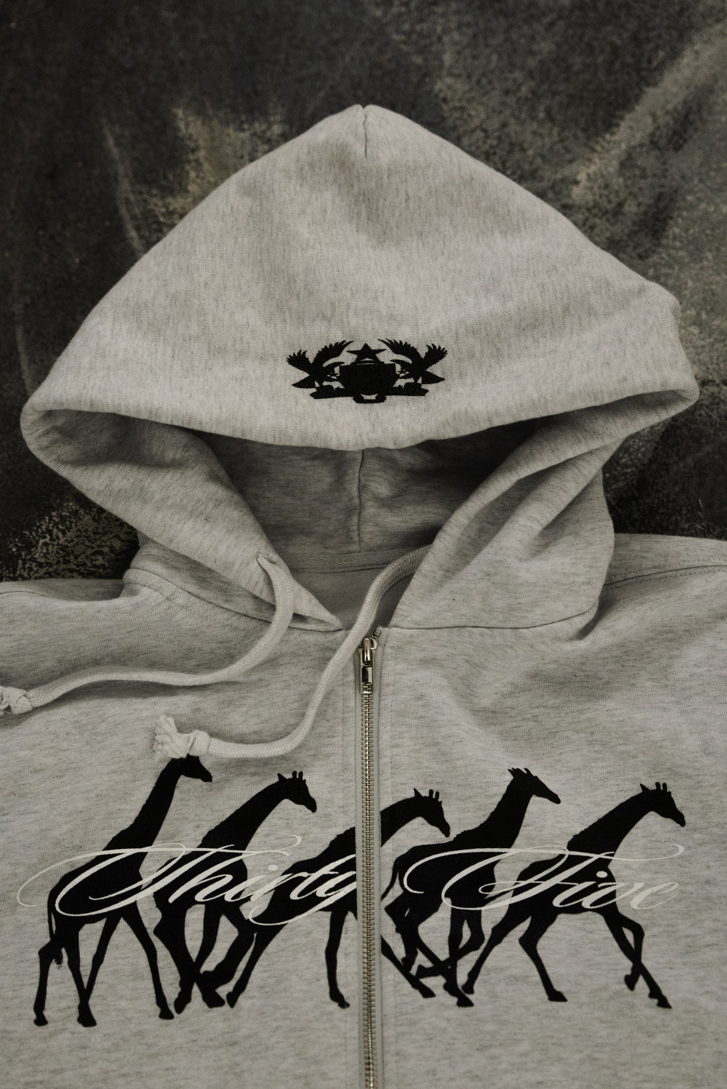 Giraffe Zip Up Hoodie